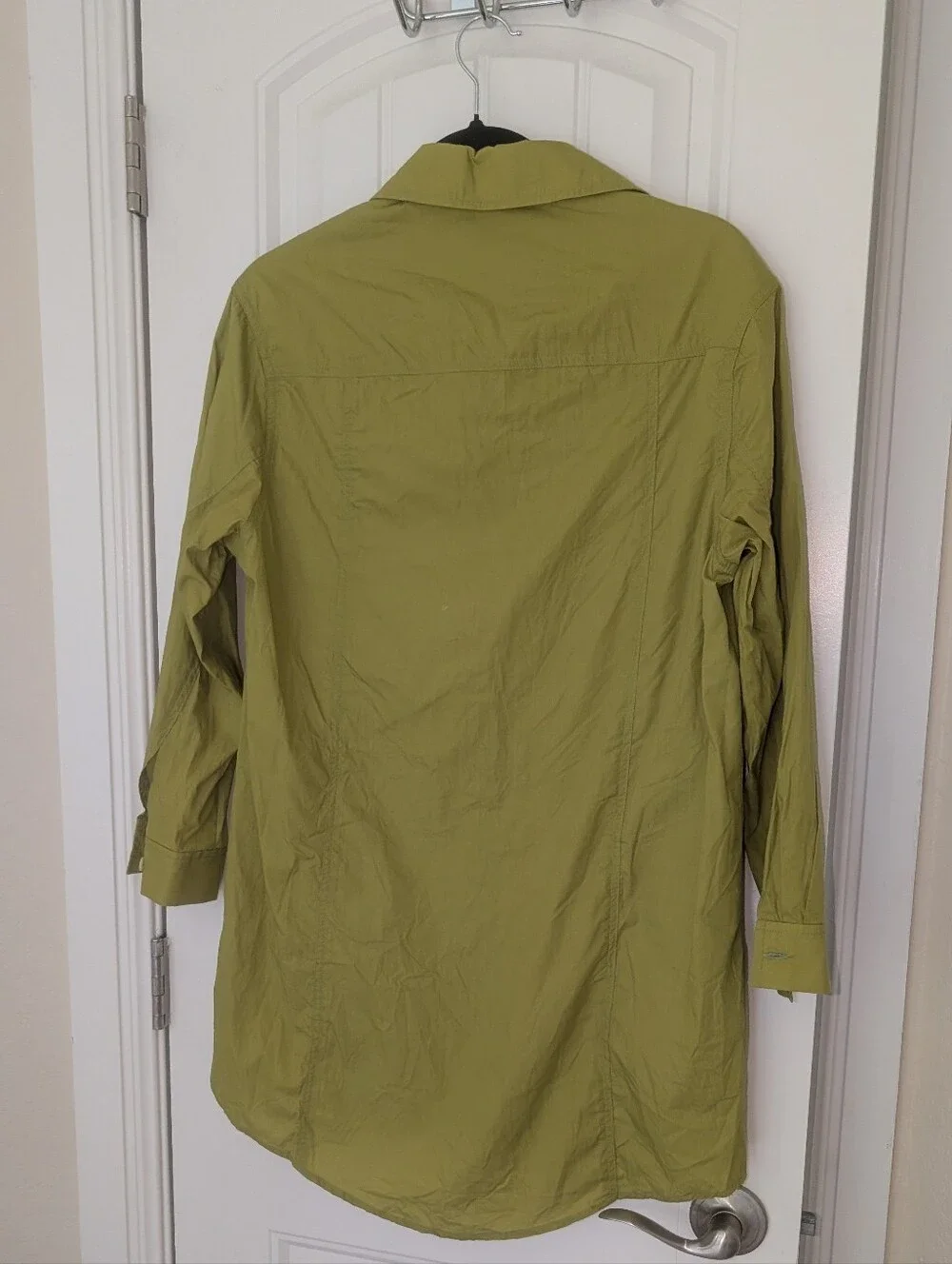 Rebecca Minkoff Green‎ Line Chartreuse Shirt Dress XS